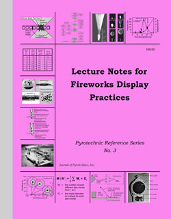 LN3 - Lecture Notes for Fireworks Display Practices by JOP